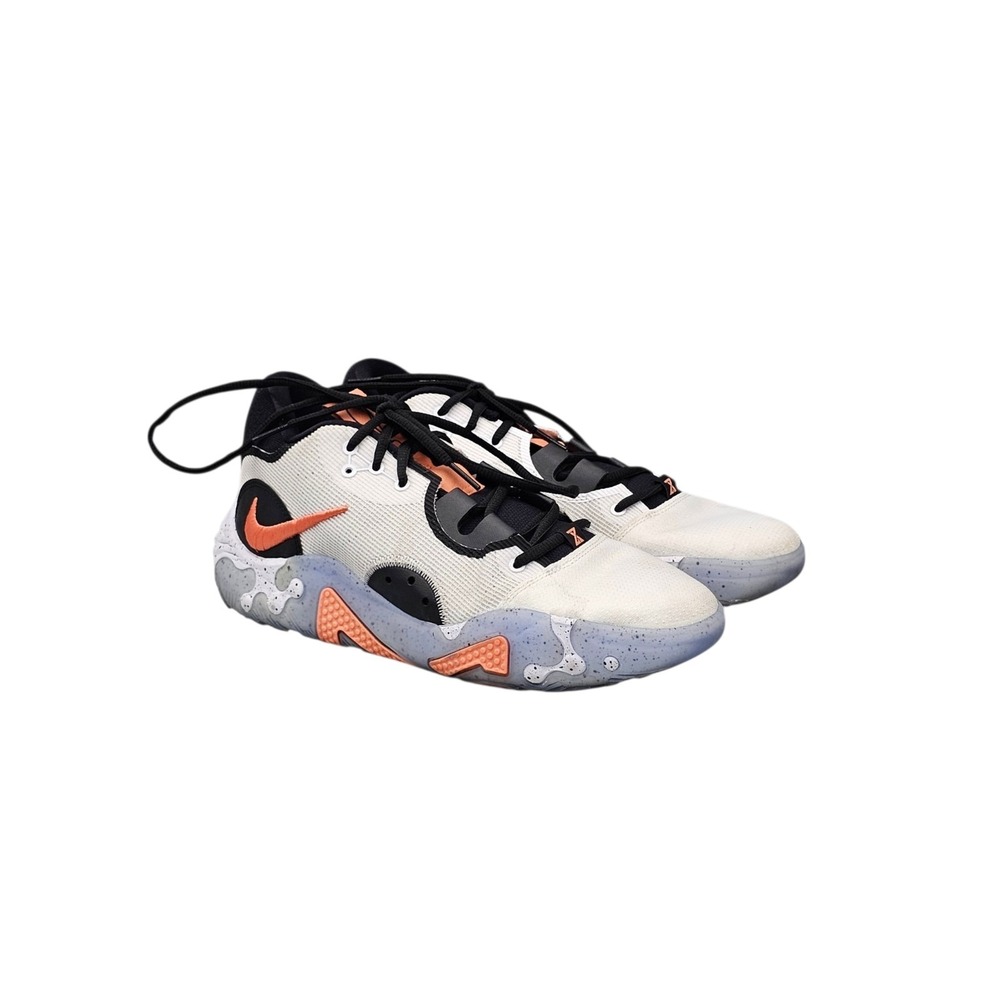 Nike Men's Size 10 US EUC "Fluoro" PG 6 Sneakers Shoes DC1974-100